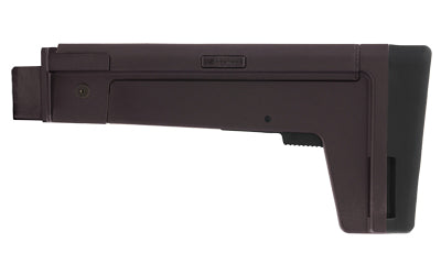 B5 Systems AK Stock Fixed in Plum * Adjustable Rifle Stock with Cushioned Buttpad and QD Mounts