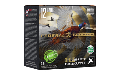Federal Hi-Bird 12 Gauge 2.75-Inch Bismuth Shotshells * 1 1/4 oz, #5 Shot, Pack of 25
