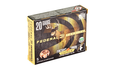 Federal Freight Train 20 Gauge Sabot Slug * 275 Grain, 3-Inch, 5 Pack