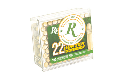 Remington Golden Hunter 22LR Hollow Point Ammunition - 42 Grain, 100 Rounds