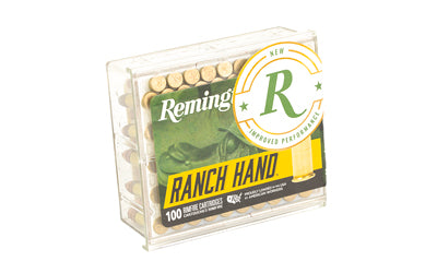 Remington Ranch Hand .22 LR 40 Grain Plated Round Nose Ammunition * 100 Rounds