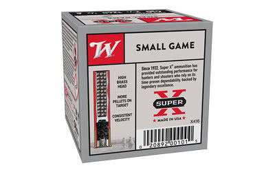 Winchester Ammunition Super-X 410 Gauge 2.5-inch Shotshells, #6 Shot, 1/2 oz, 25 Rounds per Box