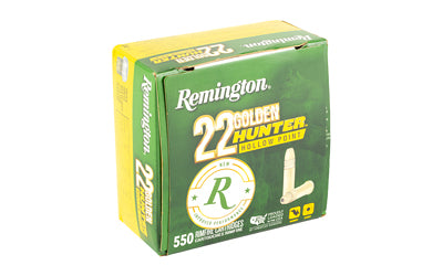 Remington Golden Hunter .22 LR Hollow Point Ammunition - 42 Grain, 550 Rounds
