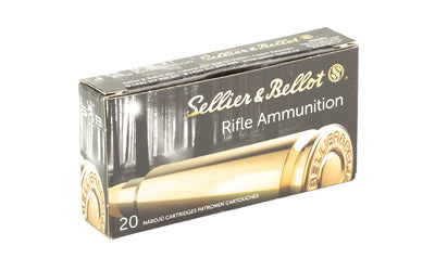 Sellier & Bellot .22 Hornet 45 Grain Soft Point Rifle Ammunition - 20 Rounds per Box