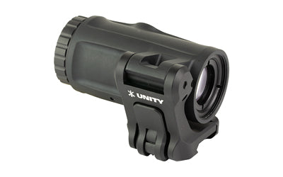 Unity Tactical FAST FTC 4X Magnifier * Black, 4X Power for Enhanced Target Clarity
