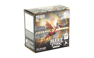 Federal Prairie Storm 12 Gauge 2.75 Inch #5 Lead Shotshells * Reliable Upland Hunting Ammunition