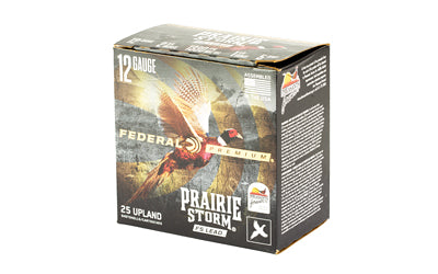 Federal Prairie Storm 12 Gauge 2.75 Inch #5 Lead Shotshells * Reliable Upland Hunting Ammunition
