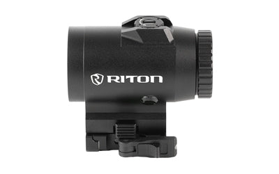 Riton Optics 1 Series Tactix 3X Magnifier * 22mm Objective with Flip-Away QD Mount, Black