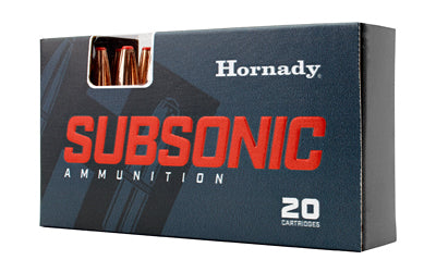 Hornady Subsonic 338 ARC 307-Grain Sub-X Ammunition - 20 Rounds