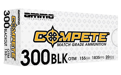 Ammo Inc 300 Blackout 155 Grain Open Tip Match Ammunition * Competitive Performance for Range and Field