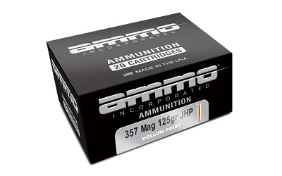 Ammo Inc Signature Defense 357 Magnum Hollow Point Ammunition * 125 Grain, 20 Rounds per Box