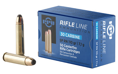 Prvi Partizan PPU .30 Carbine 110-Grain Soft Point Rifle Ammunition * 50 Rounds per Box
