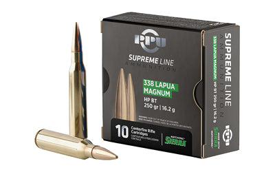 Prvi Partizan PPU Supreme 338 Lapua Magnum 250-Grain Boat Tail Hollow Point Ammunition (10 Rounds per Box, 200 per Case)