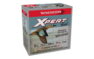 Winchester Ammunition XPERT Steel 12 Gauge 2.75-inch #6 Steel Shotshells * 1 1/8 oz, 25 Rounds
