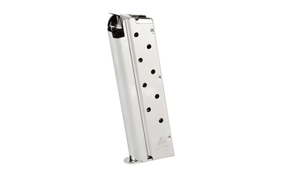 Mec-Gar USA Magazine for 1911 Full Size 9mm Pistol * 9 Round Nickel Finish
