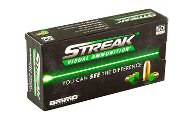 STREAK Ammunition 45 ACP 230-Grain Total Metal Coating Streak Target * Green Tracer Rounds, Pack of 50