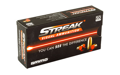STREAK Ammunition 45 Auto 230 Grain Total Metal Coating - Red Tracer Rounds (50/Box, 1000/Case)