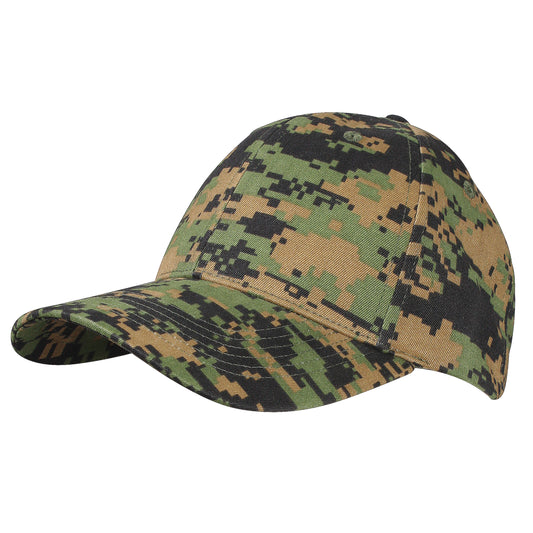 Rothco Supreme Camo Low Profile Cap Woodland Digital Camo Size One Size