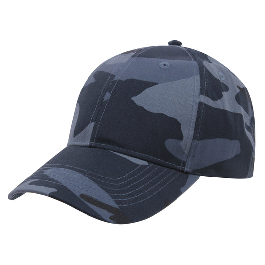 Rothco Supreme Camo Low Profile Cap Midnight Blue Camo Size One Size