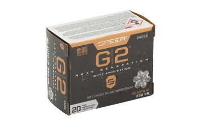 Speer Ammunition Gold Dot G2 .45 ACP 230 Grain Hollow Point - 20 Rounds per Box, 200 per Case