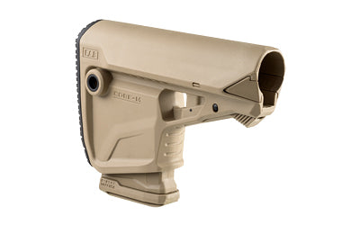 F.A.B. Defense GL-CORE M Survival Stock with Built-in 10-Round Magazine Carrier, Flat Dark Earth
