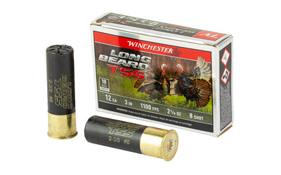 Winchester Ammunition Long Beard TSS 12 Gauge Shotshells * 3 Inch, #8 Shot, 5 Rounds per Box