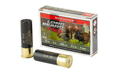 Winchester Ammunition Long Beard TSS 12 Gauge Shotshell - 3 Inch, #9 Grain, 5 Pack
