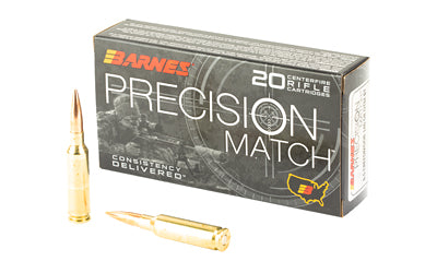 Barnes Precision Match 6.5 Creedmoor 140 Grain Open Tip Match Ammunition * Superior Long-Range Accuracy