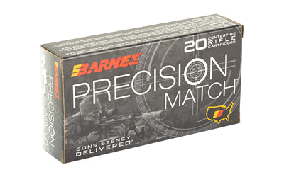 Barnes Precision Match 6.5 Creedmoor 140 Grain Open Tip Match Ammunition * Superior Long-Range Accuracy