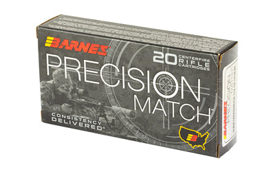 Barnes Precision Match 6mm Creedmoor 112 Grain Open Tip Match Ammunition * Long-Range Accuracy for Elite Shooters
