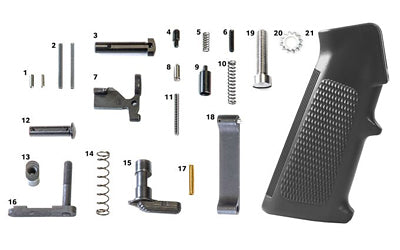 Geissele Automatics GEI05-987 Lower Parts Kit with Grip * Precision Firearm Components