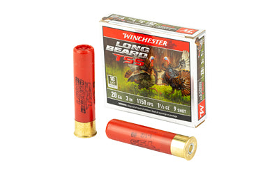 Winchester Ammunition Long Beard TSS 28 Gauge Shotshell * #9, 3 Inch, 5 Rounds per Box