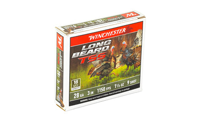 Winchester Ammunition Long Beard TSS 28 Gauge Shotshell * #9, 3 Inch, 5 Rounds per Box