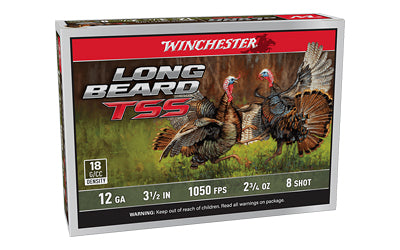 Winchester Ammunition Long Beard TSS 12 Gauge 3.5-inch #8 Shotshells * 5 Pack, 50 Cases