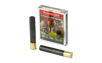 Winchester Ammunition Long Beard TSS 410 Gauge Shotshells - 3 Inch, #9 Grain, 5 Rounds per Box