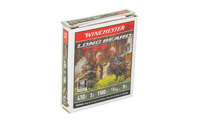 Winchester Ammunition Long Beard TSS 410 Gauge Shotshells - 3 Inch, #9 Grain, 5 Rounds per Box