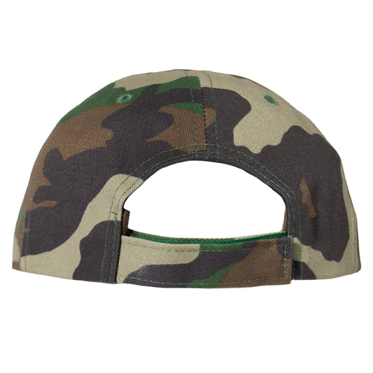Rothco Supreme Camo Low Profile Cap Woodland Camo Size One Size