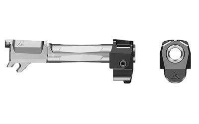 Radian Weapons RAMJET Afterburner Micro Compensator for 9mm Pistol, 3.1 Inches, Black/Gray