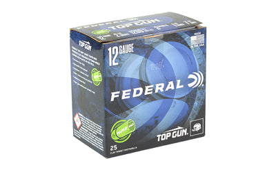 Federal Top Gun 12 Gauge 2.75 Inch #7.5 Lead Shots - 1 1/8 oz, Pack of 25